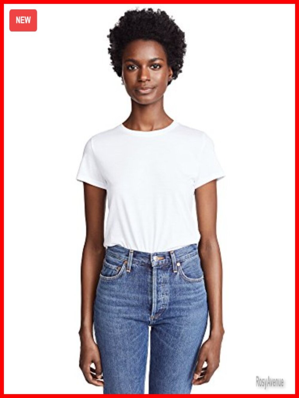 Vince Essential Crew Tee Peruvian Pima Cotton Jersey Classic Fit